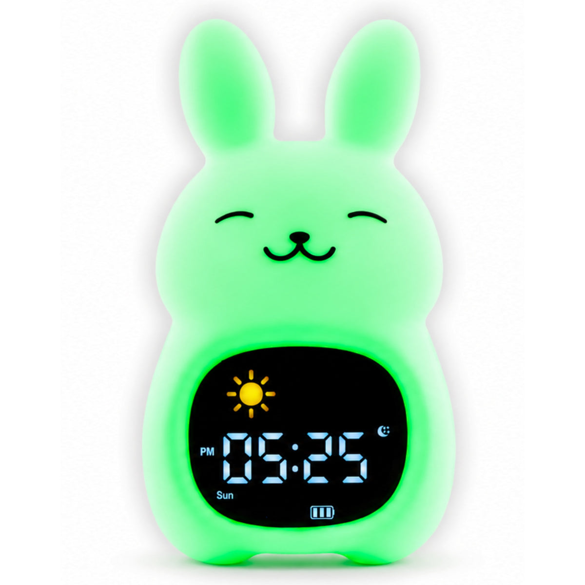 Go & Glow Bunny – 3-in-1 Alarm Clock, Nightlight & Sound Machine
