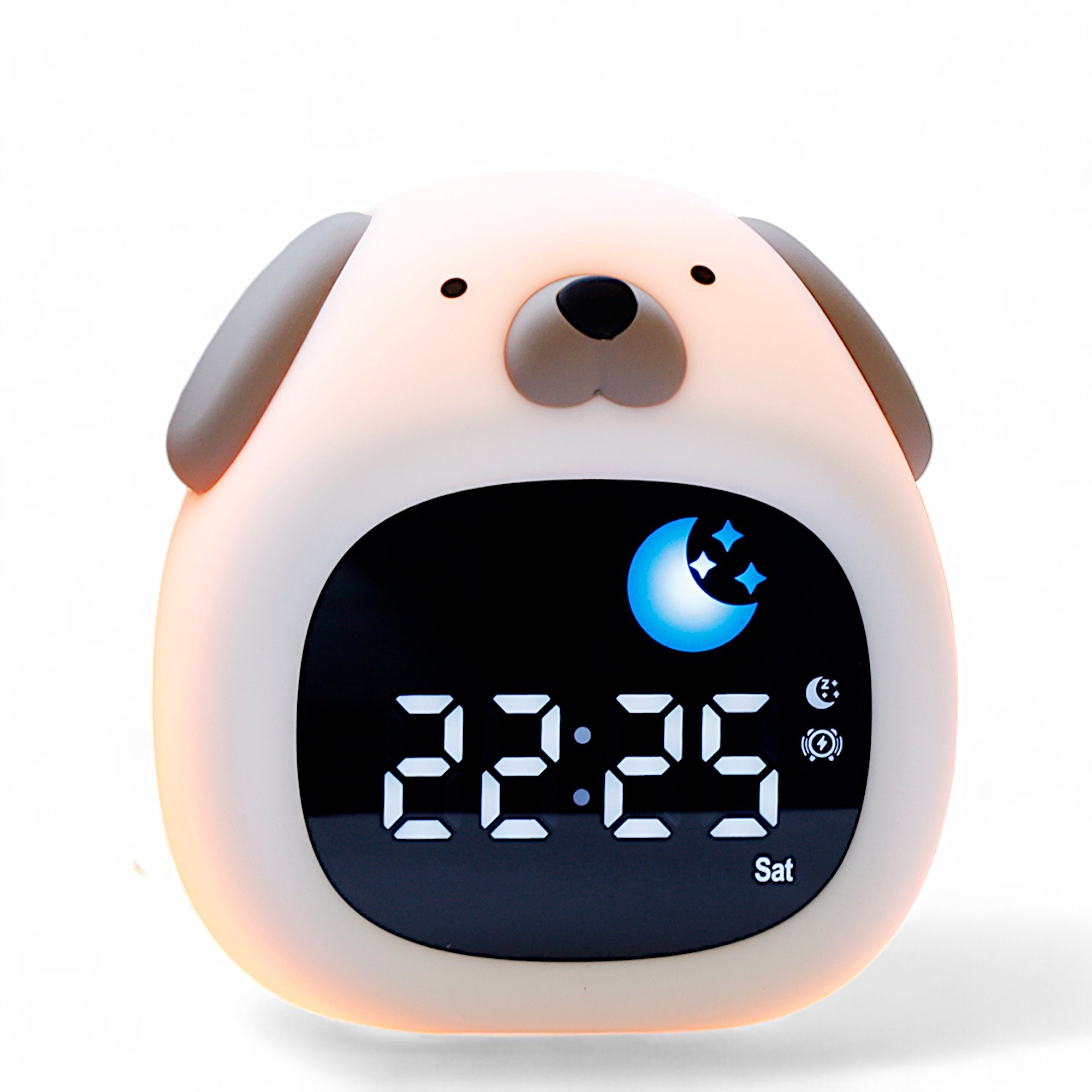 Go & Glow Animal Friends Nightlight & Alarm Clock - Puppy