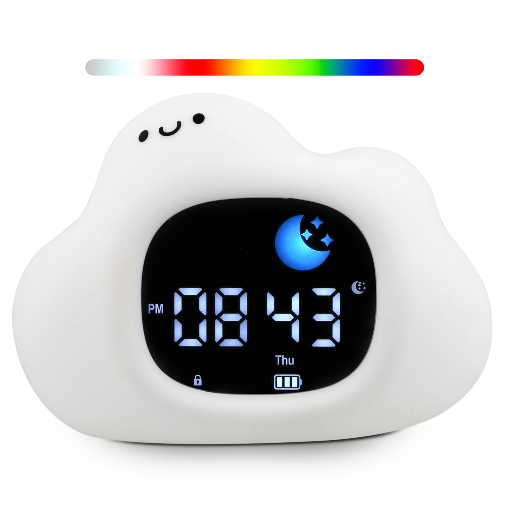 Go & Glow Cloud – 3-in-1 Alarm Clock, Nightlight & Sound Machine