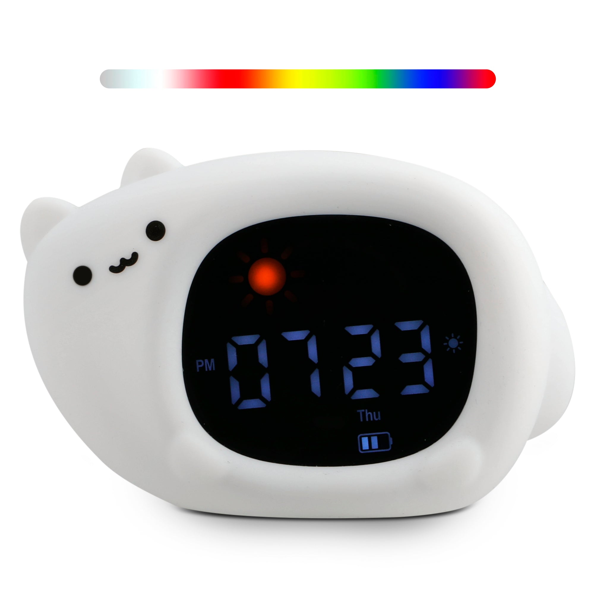 Go & Glow Cat – 3-in-1 Alarm Clock, Nightlight & Sound Machine