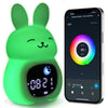 Go & Glow Bunny – 3-in-1 Alarm Clock, Nightlight & Sound Machine