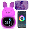 Go & Glow Bunny – 3-in-1 Alarm Clock, Nightlight & Sound Machine